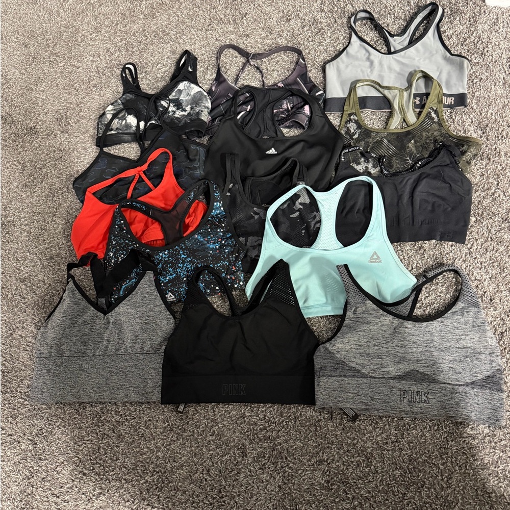 Women's Intimates & Sleepwear - Black and Gray Sports Bra